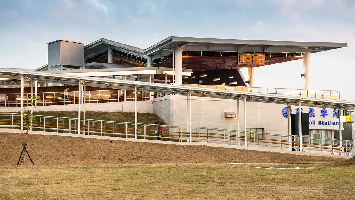 苗栗車站 - 圖片來源：九典聯合建築事務所